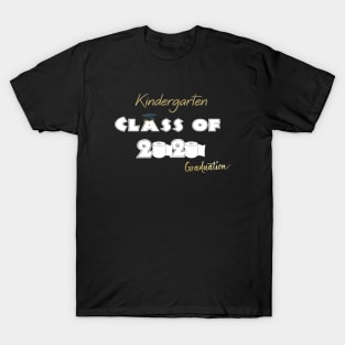 kindergarten quarantine graduation 2020 T-Shirt T-Shirt